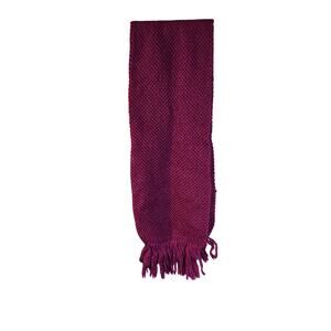 Aris Thermal Puff Wine Red/Burgundy/Maroon Thick Scarf